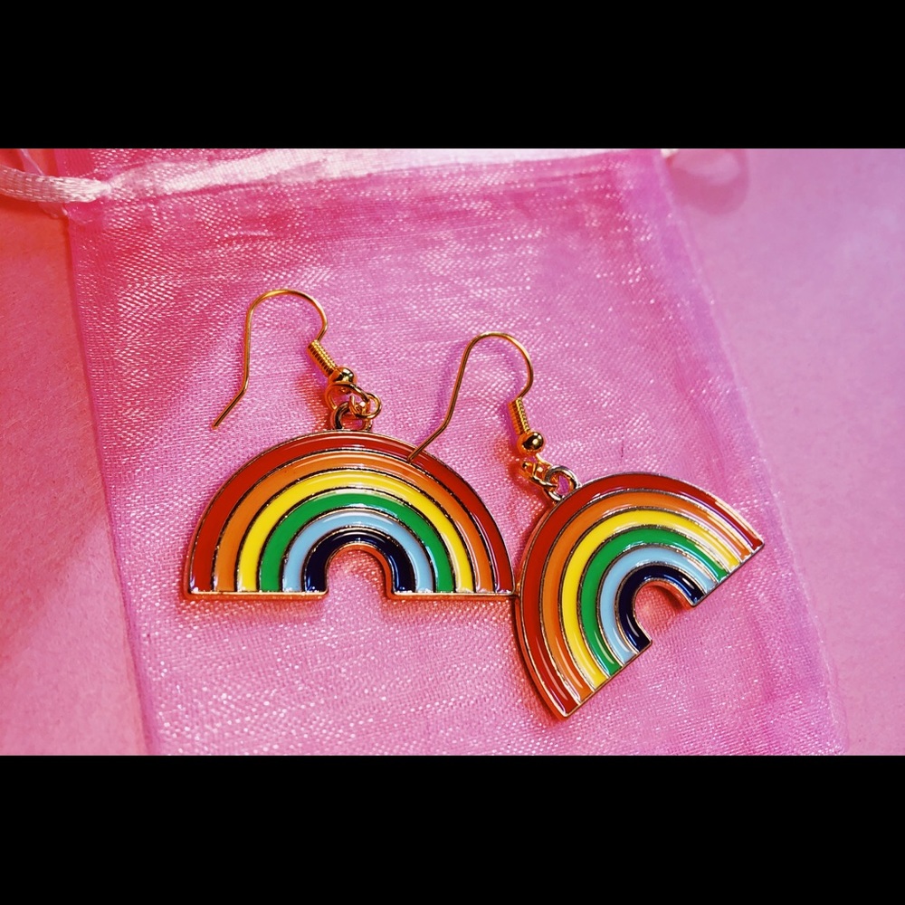 Rainbow gold fish hooks by nvz